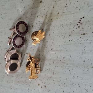 Cuff Links and Tie Pins